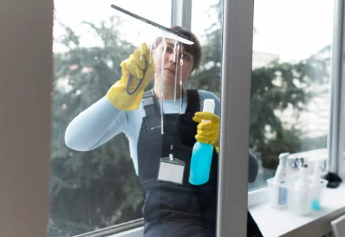 Nettoyage de vitres intérieures et extérieures à Thollon-les-Mémises
